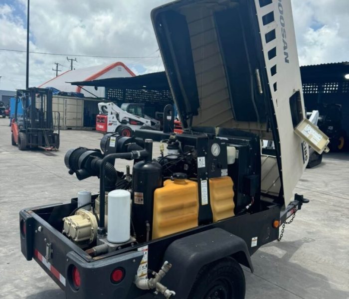 2012 DOOSAN 185 CFM diesel air compressor - IronPower Industries