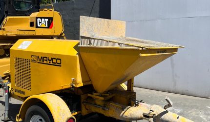 mayco c-30hdni concrete pump 2016 306200