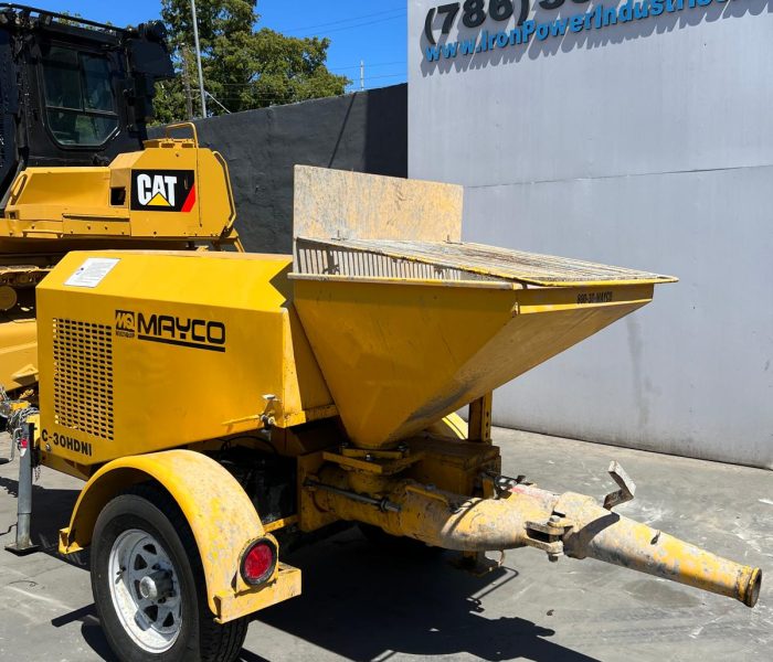 mayco c-30hdni concrete pump 2016 306200