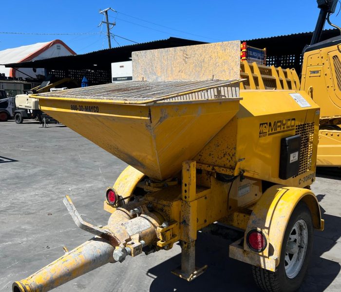 mayco c-30hdni concrete pump 2016 306200