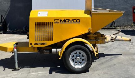 mayco c-30hdni concrete pump 2016 306200