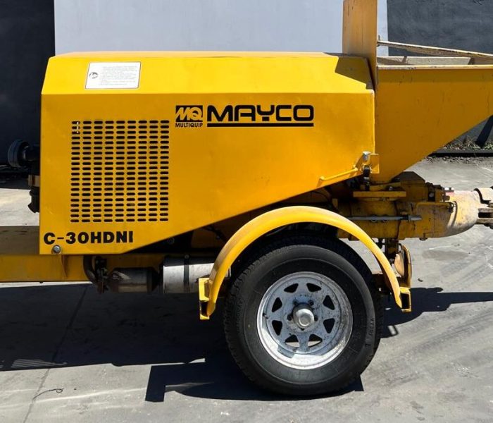 mayco c-30hdni concrete pump 2016 306200